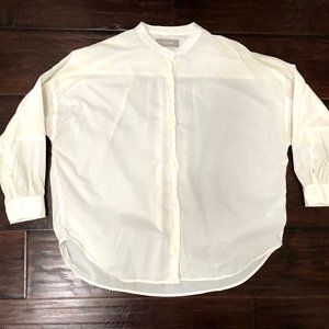 Everlane Collarless Air Shirt